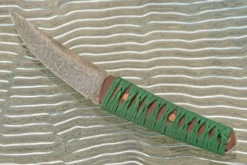 Forged Armor Piercing Kwaiken With Micarta -Optimal Knives Store 106096 6 x