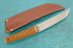 Forged Tanto With Hamon