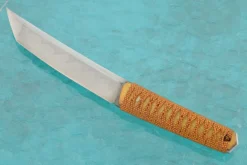 Forged Tanto With Hamon -Optimal Knives Store 106097 8 x