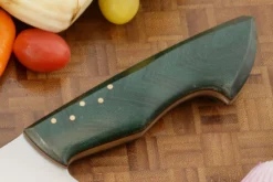 Chef's Knife (8") With Green G-Carta -Optimal Knives Store 106100 4 x