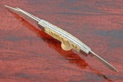 Three Blade Stockman Slipjoint With Sheep Horn -Optimal Knives Store 106127 3 x