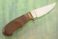 Drop Point Hunter With American Chestnut -Optimal Knives Store 106138 4 x