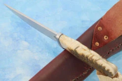 Belt Knife With Sheep Horn -Optimal Knives Store 106152 3 x