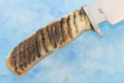 Belt Knife With Sheep Horn -Optimal Knives Store 106152 4 x