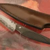 San Mai EDC Knife (3-1/4 In.) With Carbon Fiber