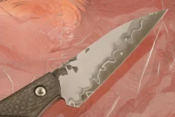 San Mai EDC Knife (3-1/4 In.) With Carbon Fiber -Optimal Knives Store 106165 6 x