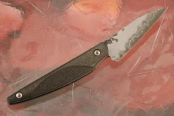 San Mai EDC Knife (3-1/4 In.) With Carbon Fiber -Optimal Knives Store 106165 7 x