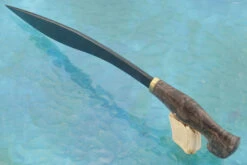 Damascus Kukri With Maple Burl -Optimal Knives Store 106207 4 x