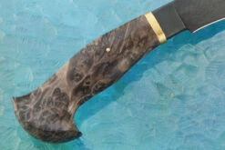 Damascus Kukri With Maple Burl -Optimal Knives Store 106207 5 x