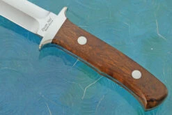 Loveless Style Combat Fighter With Ironwood (5") -Optimal Knives Store 106226 3 x