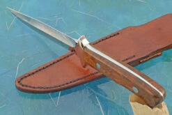 Loveless Style Combat Fighter With Ironwood (5") -Optimal Knives Store 106226 4 x