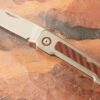 Pointer Slipjoint With Titanium And Red Carbon Fiber Inlays - M390