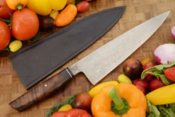 Chef's Knife (9-1/3") With Tasmanian Blackwood - 80CrV2 Carbon Steel