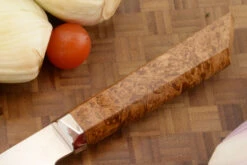 Notus Kiritsuke Chef's Knife (9") With Maple Burl - AEB-L 10 Notus Kiritsuke Chef's Knife (9") With Maple Burl - AEB-L -Optimal Knives Store 106359 4 x