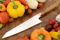 Notus Kiritsuke Chef's Knife (9") With Maple Burl - AEB-L 11 Notus Kiritsuke Chef's Knife (9") With Maple Burl - AEB-L -Optimal Knives Store 106359 5 x