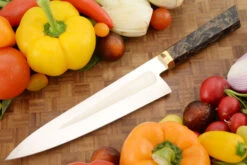 Elpis S-Grind Gyuto Chef's Knife (8.6") With Raffir - AEB-L -Optimal Knives Store 106364 6 x