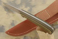 AT1 Belt Knife With Camo G10 -Optimal Knives Store 106406 5 x