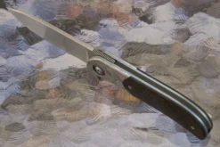 LEXK Plus Front Flipper With Carbon Fiber, Damascus, And Timascus - M390 -Optimal Knives Store 106450 3 x