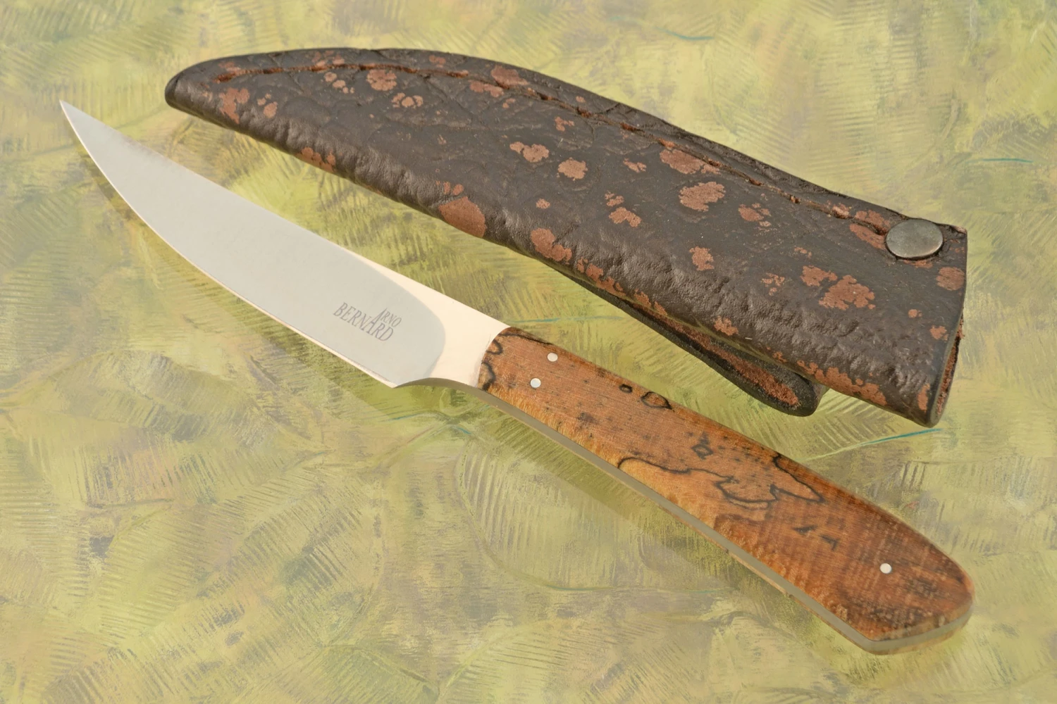 Bird & Trout With Spalted Oak 1 Bird & Trout With Spalted Oak