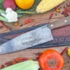 Chef's Knife (Cocinero 230mm) With Argentine Lignum Vitae And O2 Carbon Steel
