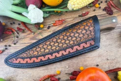 Chef's Knife (Cocinero 180mm) With Argentine Lignum Vitae And Stainless ToonMascus -Optimal Knives Store 106573 6 x