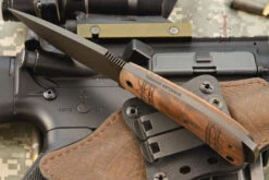 Woodsman With Walnut, Tribal Markings -Optimal Knives Store 106623 3 x