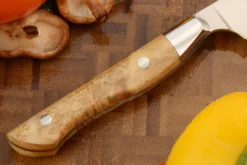 Paring Knife (3-1/2 In.) With Maple Burl -Optimal Knives Store 106700 4 x