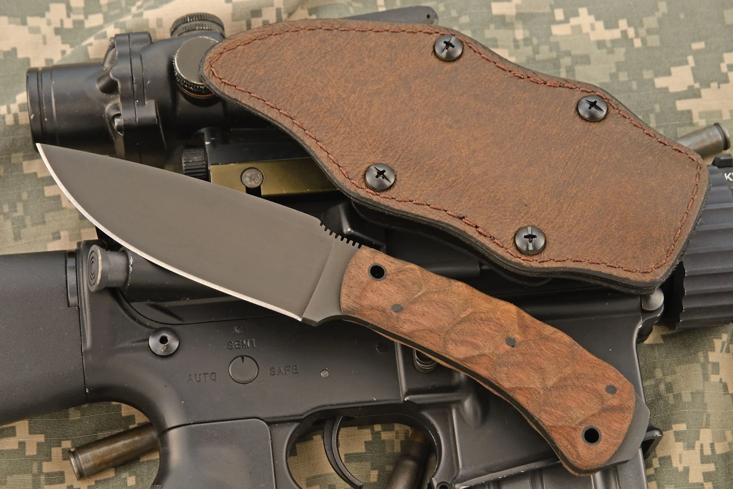 Woodsman With Sculpted Walnut 1 Woodsman With Sculpted Walnut