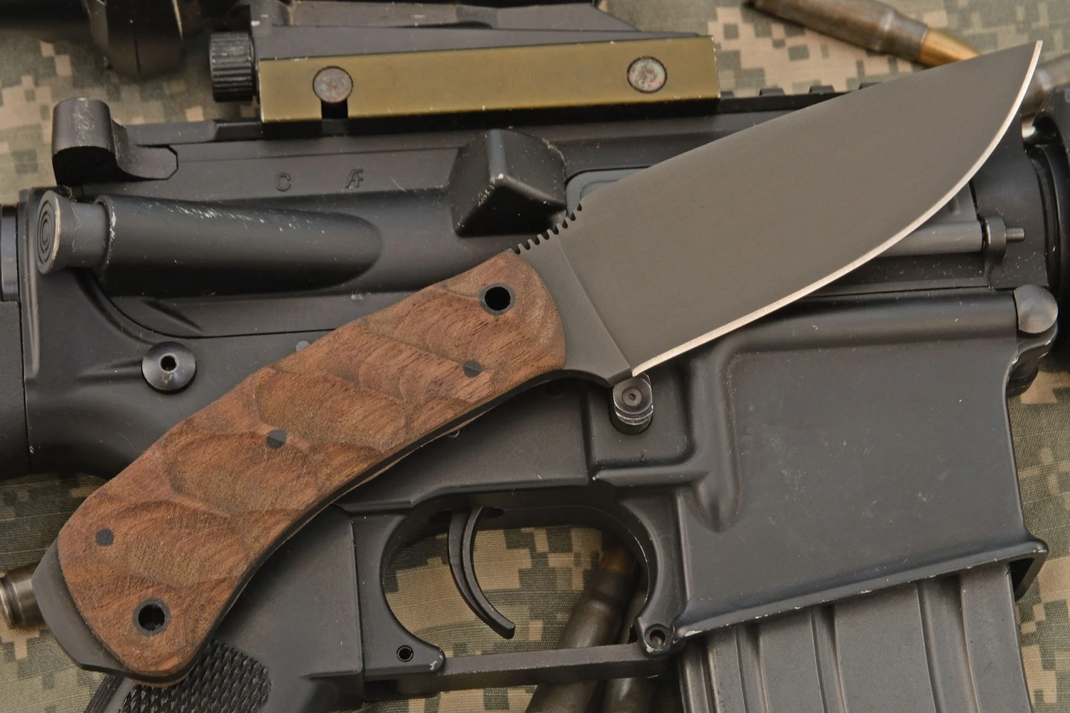 Woodsman With Sculpted Walnut 4 Woodsman With Sculpted Walnut - Image 4