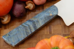 Chef's Knife (8-1/4 In.) With Black Ash Burl -Optimal Knives Store 106833 4 x