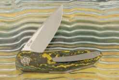 Flipper With Toxic Storm FatCarbon (Ceramic IKBS) -Optimal Knives Store 106842 4 x