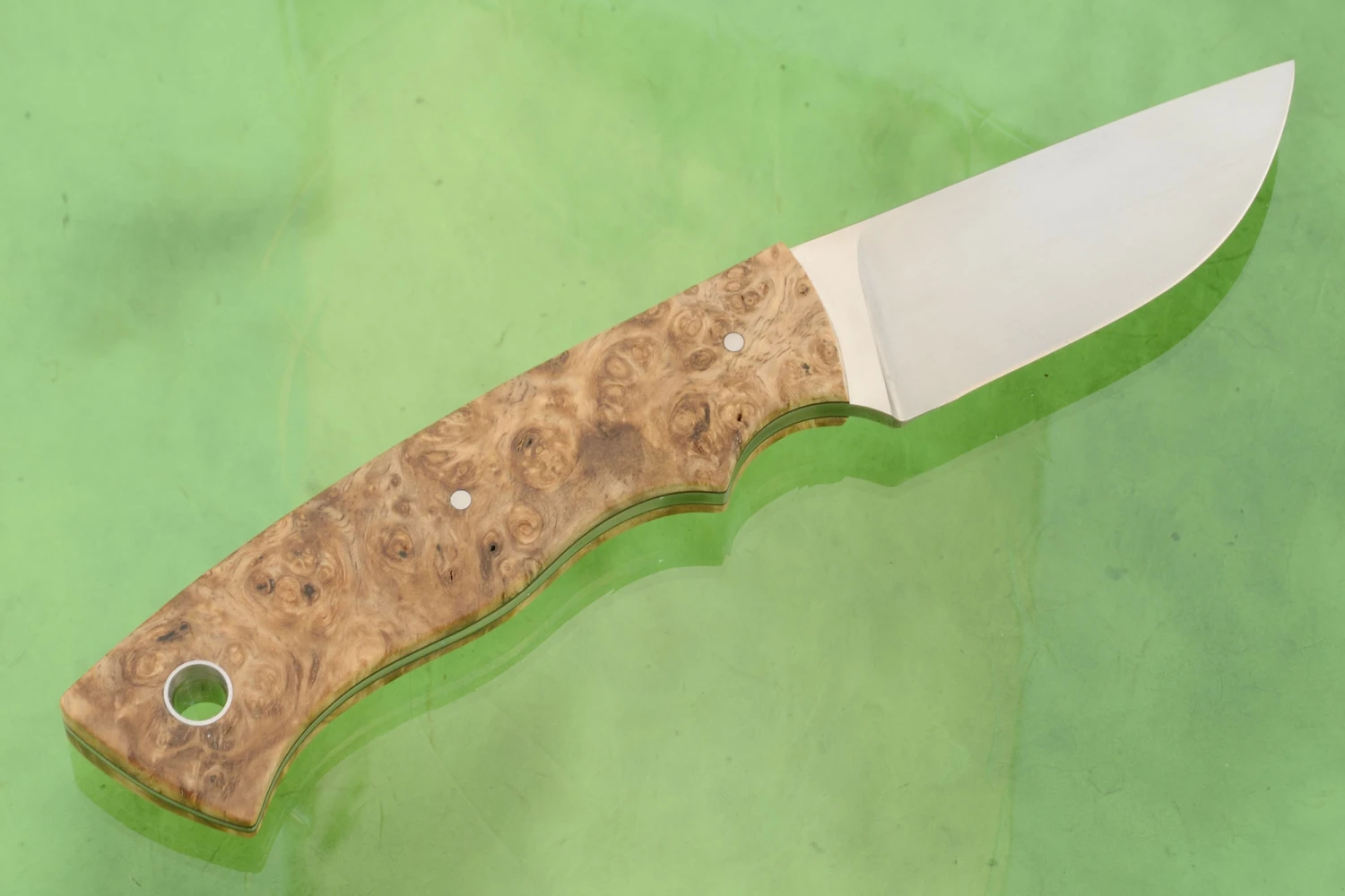 Field Ant Skinner With Amboyna Burl - M390 6 Field Ant Skinner With Amboyna Burl - M390 - Image 6
