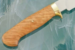 Utility/Hunter With Wild Olive -Optimal Knives Store 106868 5 x