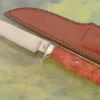 Veld Knife (EDC Utility) With Red Ivory