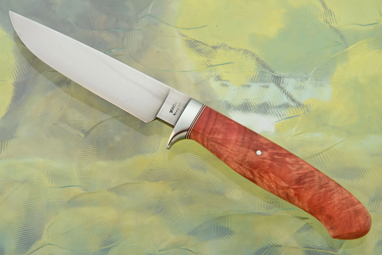 Veld Knife (EDC Utility) With Red Ivory 2 Veld Knife (EDC Utility) With Red Ivory - Image 2