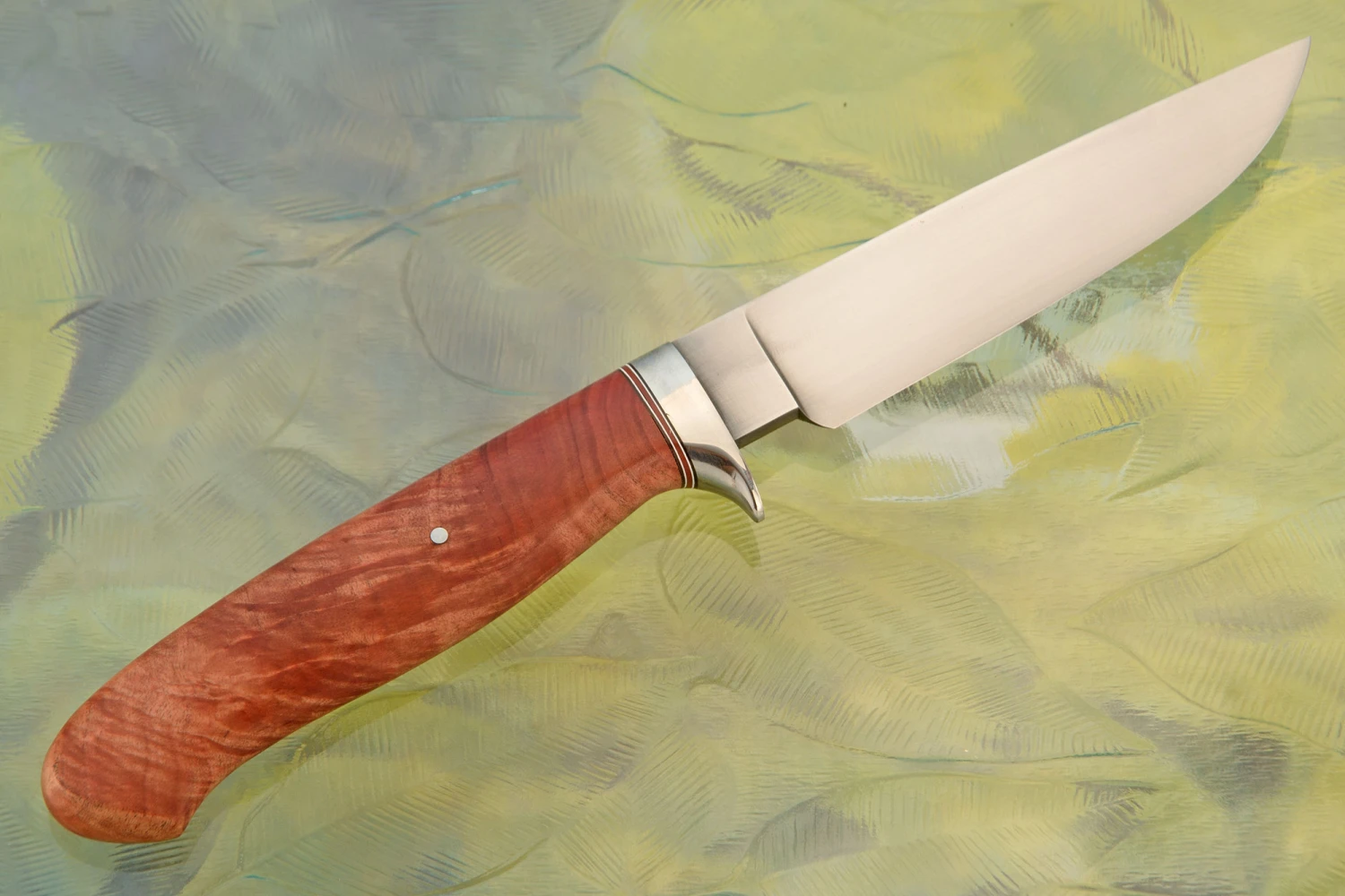 Veld Knife (EDC Utility) With Red Ivory 6 Veld Knife (EDC Utility) With Red Ivory - Image 6