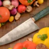 San Mai Chef's Knife (7-3/4 In.) With Curly Mango And Mokume