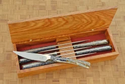 Steak Knife Set (6) With Kudu Horn