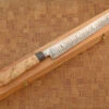 Flame Tooth Damascus Slicer With Himalayan Birch (11-1/2")