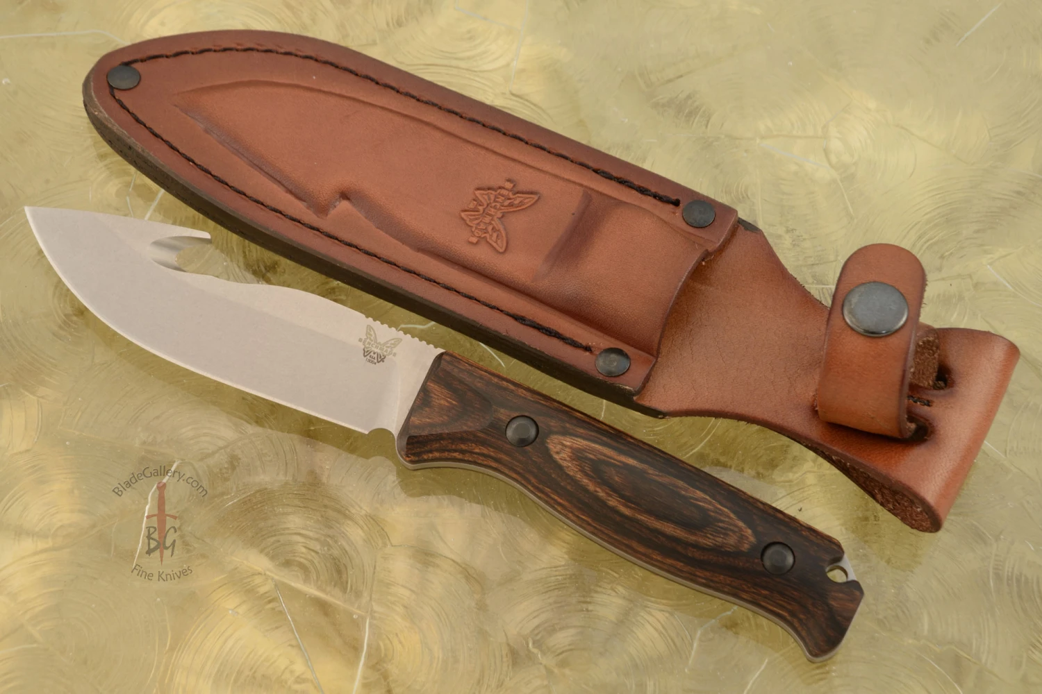 Benchmade Saddle Mountain Skinner With Hook (15004) 1 Benchmade Saddle Mountain Skinner With Hook (15004)