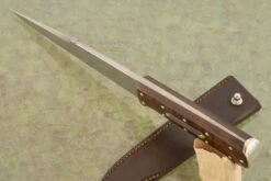 19th Century Style Bowie With Walnut 9 19th Century Style Bowie With Walnut -Optimal Knives Store 107075 4 x