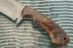 XL Fighter With Maple Burl -Optimal Knives Store 107116 3 x