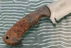 XL Fighter With Maple Burl -Optimal Knives Store 107116 5 x