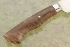 Integral Clip Point Hunter With Curly Walnut -Optimal Knives Store 107127 5 x