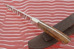 Drop Point Utility With Imbuia Burl 9 Drop Point Utility With Imbuia Burl -Optimal Knives Store 107155 4 x