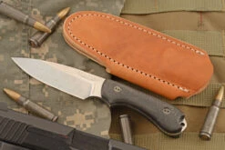 Guardian 3 - 3D Carbon Fiber, Stonewash Blade, Sabre Grind - CPM-MagnaCut