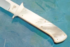 Boot Knife With Whitelip Mother Of Pearl 8 Boot Knife With Whitelip Mother Of Pearl -Optimal Knives Store 107233 3 x