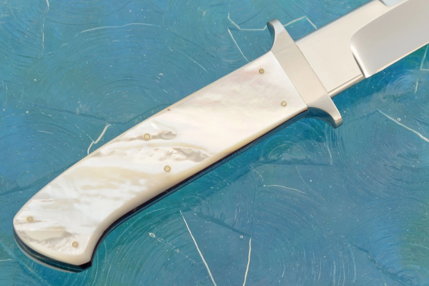 Boot Knife With Whitelip Mother Of Pearl 5 Boot Knife With Whitelip Mother Of Pearl - Image 5