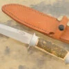Integral Chute Knife With Mammoth Ivory