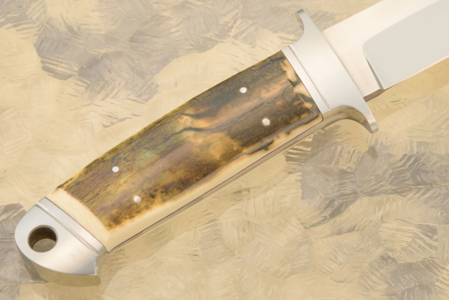 Integral Chute Knife With Mammoth Ivory 5 Integral Chute Knife With Mammoth Ivory - Image 5